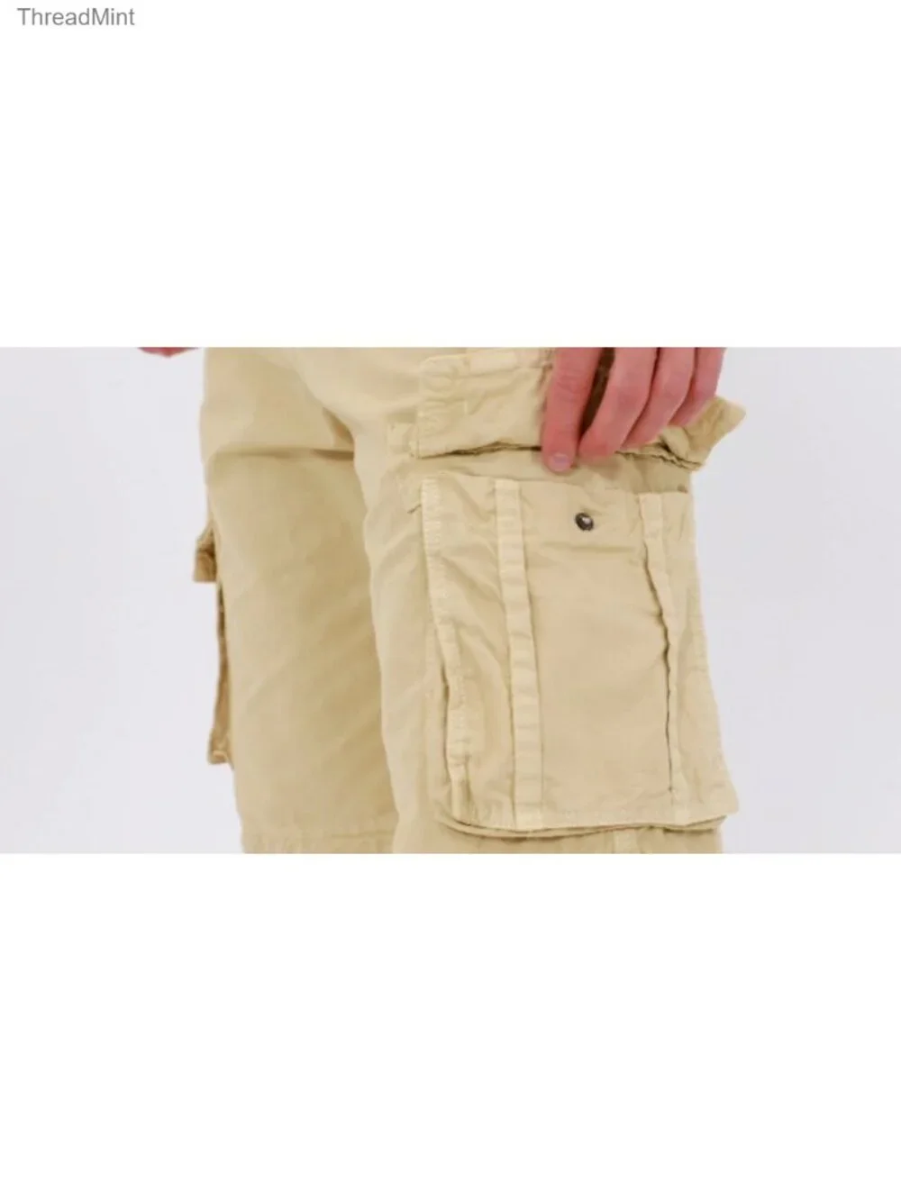 Men's Cotton Cargo Shorts Relaxed Fit 11
